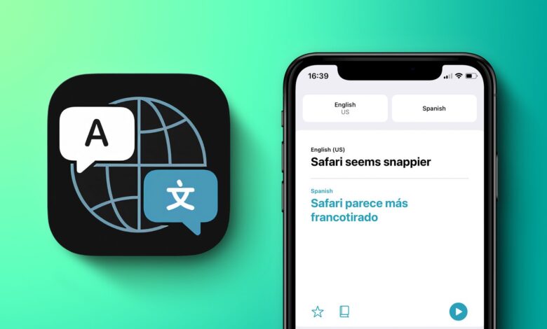 With iOS 14, Apple is rolling out its native translation application called "Translate".